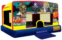 Chicago Halloween Themed Party Rental.  Moonwalk Rental, Halloween Bounce House, Indoor Halloween Party Chicago.