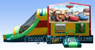 Disney Pixar Cars Party Moon Jump Rental. Illinois, Chicago Moonwalks, Moonwalks, Children�s Party Rentals, Bounce House, Bouncehouse, Moonjump. Jumping Jack Rental.  Every Little Kid�s Favorite Themed Character Party Rental.