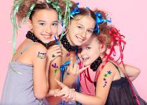 Chicago Glitter Tattoos, Face painting