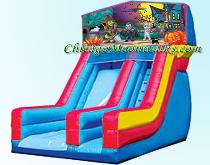 Haunting Halloween Dry Slide Rental Chicago, IL. Inflatable Slide Party & Event Rentals Chicago, Illinois.