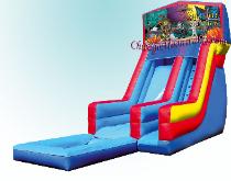 Haunting Waterslide Rental, Chicago, IL. Inflatable Water Slide with Pool Party Rental Chicago, Illinois & Suburbs