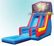 Tinkerbell Character Party Waterslide, Tinker Bell Water Slide Inflatable Water Fun.  Available in Chicago & Suburbs, IL Tinker Bell